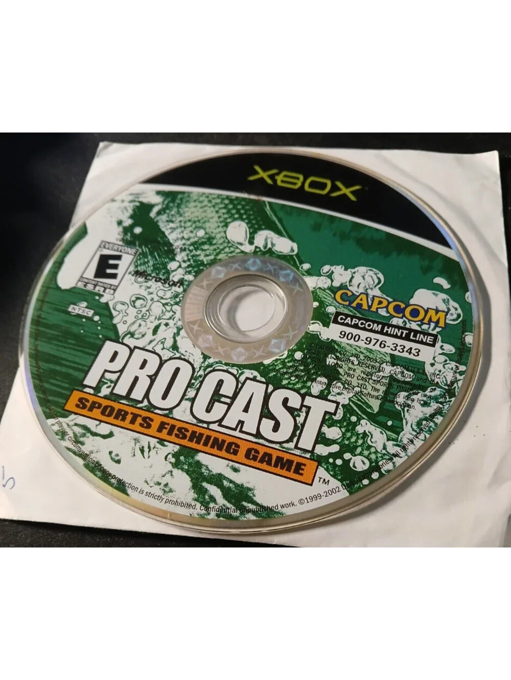 Pro Cast: Sports Fishing Game (Microsoft Xbox, 2003)
